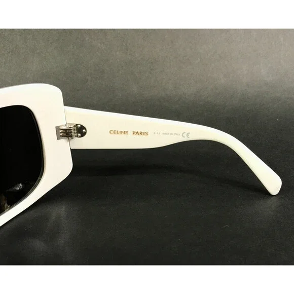 NEW CELINE CL40224I 25C, WOMEN CELINE WHITE OVERSIZED SUNGLASSES Celine NEW CELINE CL40224I 25C SUNGLASSES WOMEN WHITE  main image 4